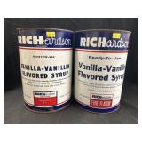 (2) Vintage 1-Gallon Syrup Cans