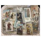 Grouping of Vintage Advertising Cards