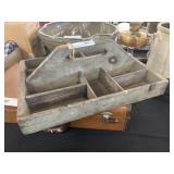 Primitive Wooden Tool Tray