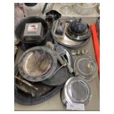 Assortment of Silver Plated Serving Pieces