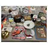Figurines, Glass Canisters, Planters & Decor