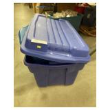 (2) Storage Totes w/ Lids