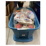 Storage Tote w/ Assorted Toys