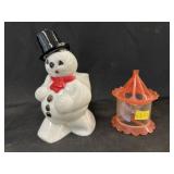 Vintage Christmas Candy Container with