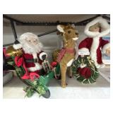 Animatronic Christmas Figurines