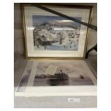 Framed Print w/ Assorted Prints