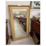Large Wood Framed Mirror