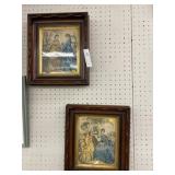 (2) Framed French Fashion Prints w/ Framed Print