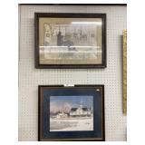 (2) Framed Prints