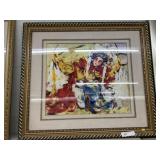 Framed Silk Art