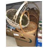 Box of Woven Baskets