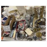 Silver-Plated Serving Pieces, Keychains & Light