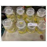 Graduated Glass Canister Set
