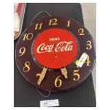 Vintage Coca-Cola Tin Wall Clock