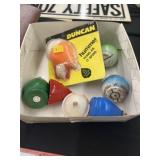 Vintage Duncan and Assorted Spinners