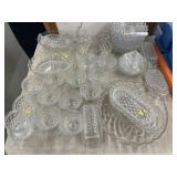 Assortment of Fostoria Glassware