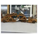 Wood Crafted Car Carrier