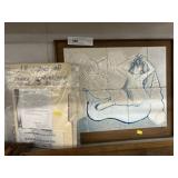 Fran Williams Framed Earthenware