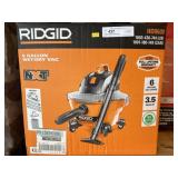 New Ridgid 6gal Wet/Dry Vac
