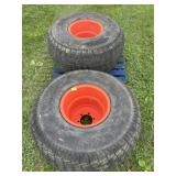 Pair of Kubota 41/18x16 Turf Tires