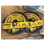 (2) 7 1/4" Circular Saw Blades