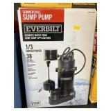 New 1/3hp Sump Pump