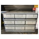 9-Drawer Steel Hardware Cabinet