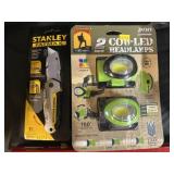 LED Headlamps w/ Uility Knife