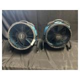 (2) X Power 15" Fans