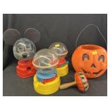 Vintage Candy Dispensers w/ Blow Mold
