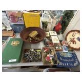 Erector Set, Woven Basket, & Hardware