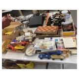 Assortment of Games and Toys