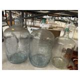 3 Glass Water Bottles