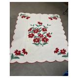 Poinsettia Pattern Quilt