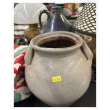 Stoneware Storage Crock w/ Jug