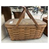 Split Oak Woven Picnic Basket