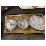 3 Vintage Automotive Lamps