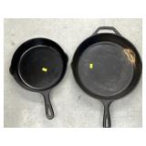 Lodge & Griswold Cast Metal Frying Pans