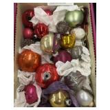 Assortment of Mercury Glass Ornaments