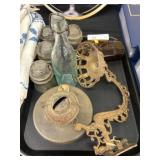 Glass Insulators w/ Fluid Light Bracket