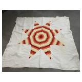 Star of Bethlehem Patterned Quilt