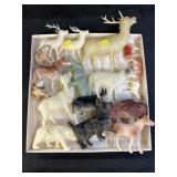 Grouping of Celluloid Animal Figurines
