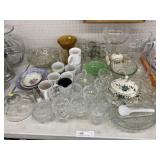 Serving Dishes, Pattern Glass, & Chinaware
