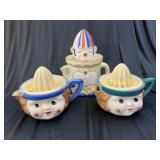 (3) Vintage Juicers