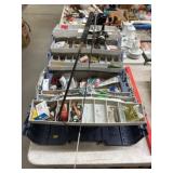 Fishing Rod w/ Assorted Tackle