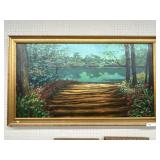 K. S. Hunt Oil on Board