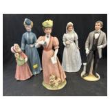 4 Home Interior Porcelain Figurines