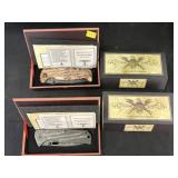 3 American Mint Folding Knives