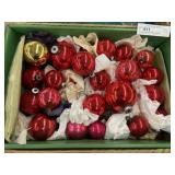 Assortment of Mercury Glass Ornaments