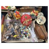 Vintage Toys Marbles & Game Pieces
